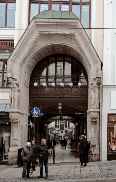 Eingang der Strassburg-Passage